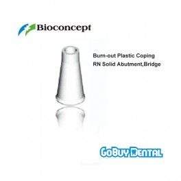 Burn-out Plastic Coping For RN Solid Abutment,Bridge