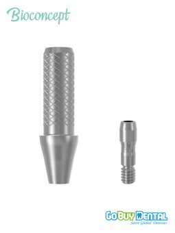 Burn-out Extension Shell for short and long RN15°and 20° angled abutments