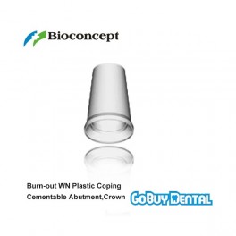 Burn-out WN Plastic Coping for Cementable Abutment,Crown