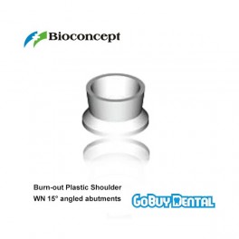 Burn-out Plastic Shoulder For WN 15° angled abutments
