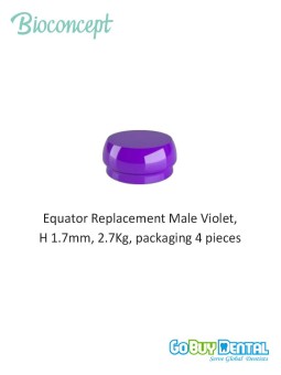 Equator Replacement Male Packaging 4pcs