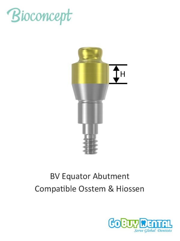 Bioconcept BV Equator Abutment Compatible Osstem & Hiossen