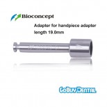 Adapter for handpiece adapter, extra short, length 19.0mm