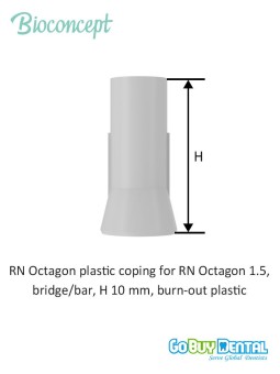 Adapter for handpiece adapter,long, length 34.0mm