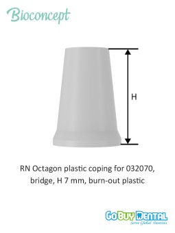 Solid abutment driver, long, for RN solid abutment 6°