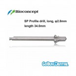 SP Profile drill, long, φ2.8mm, RN, length 34.0mm