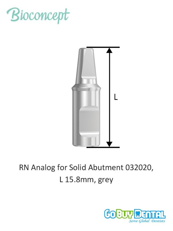 Bioconcept BC Tissue Level Analog for Solid Abutment Compatible Straumann