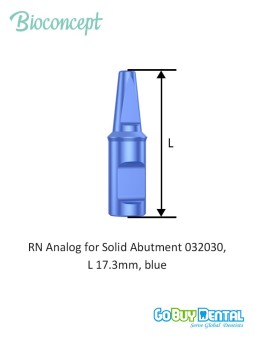 Bioconcept BC Tissue Level Analog for Solid Abutment Compatible Straumann