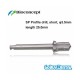 SP Profile drill, short, φ3.5mm, RN, length 25.0mm