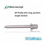 SP Profile drill, long, φ3.5mm, RN, length 34.0mm
