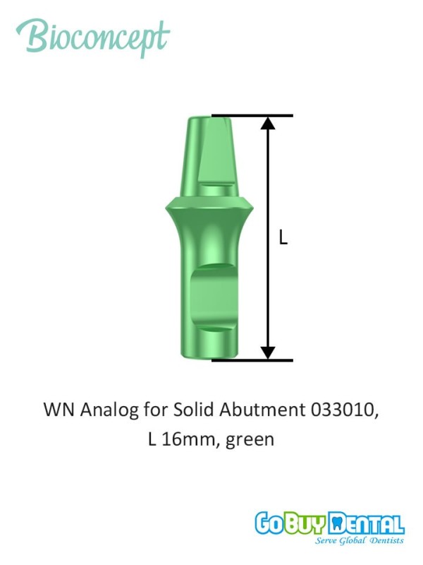 Bioconcept BC Tissue Level Analog for Solid Abutment Compatible Straumann
