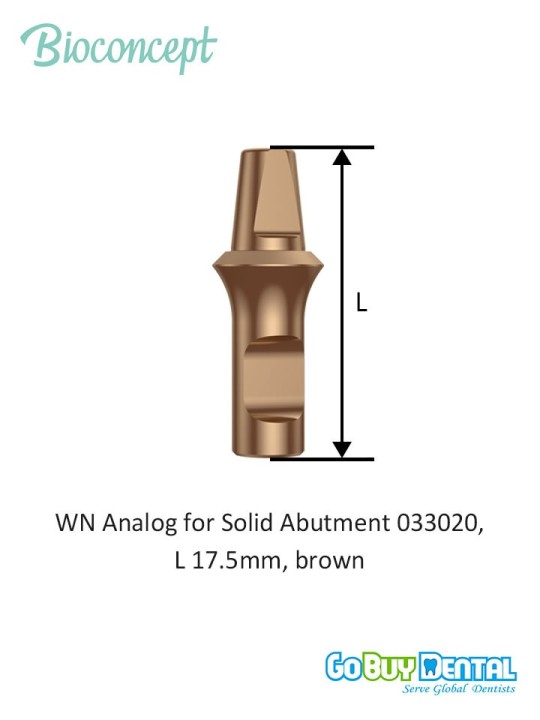 Bioconcept BC Tissue Level Analog for Solid Abutment Compatible Straumann