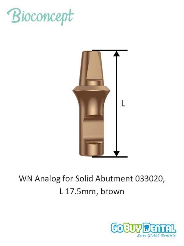 Bioconcept BC Tissue Level Analog for Solid Abutment Compatible Straumann