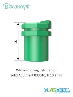 Bioconcept BC Tissue Level Positioning Cylinder for Solid Abutment Compatible Straumann