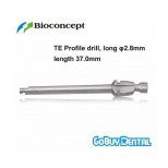 TE Profile drill, long φ2.8mm, RN, length 37.0mm