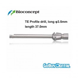 TE Profile drill, long φ3.5mm, RN, length 37.0mm