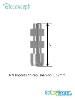Bioconcept BC Tissue Level Impression Cap Compatible Straumann