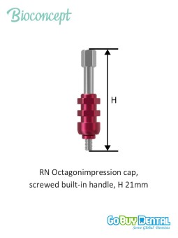 Bioconcept BC Tissue Level Impression Cap Compatible Straumann