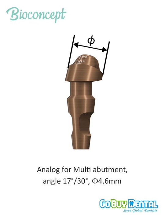 Bioconcept BC BL(T) Abutment Level Analog for MUA Compatible Straumann