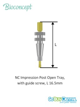 Bioconcept BC BL(T) Implant Level Impression Post Compatible Straumann