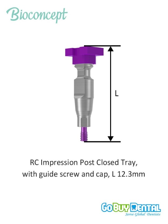 Bioconcept BC BL(T) Implant Level Impression Post Compatible Straumann