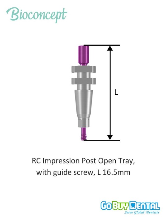 Bioconcept BC BL(T) Implant Level Impression Post Compatible Straumann