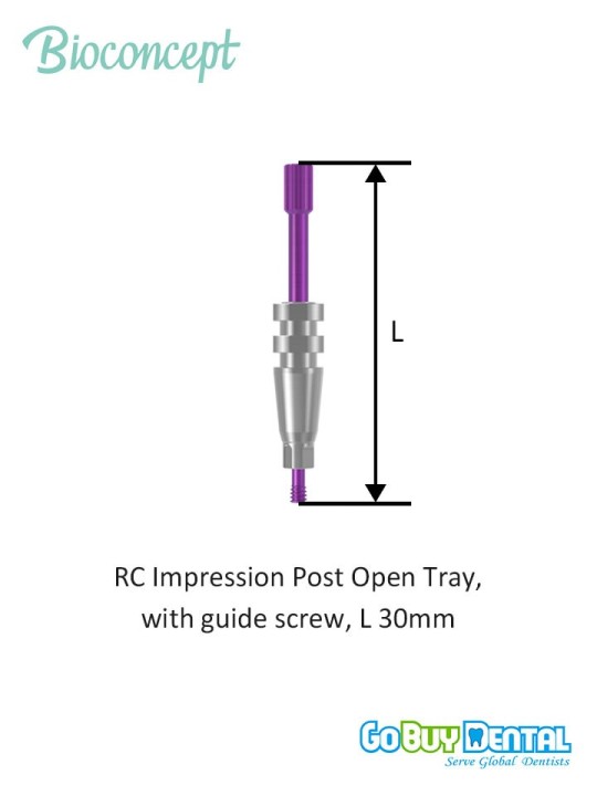 Bioconcept BC BL(T) Implant Level Impression Post Compatible Straumann