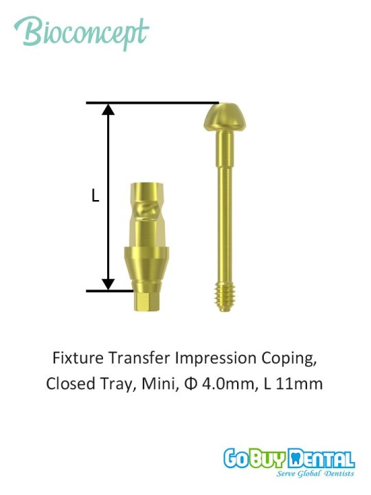 Bioconcept BV Impression Coping Compatible Osstem & Hiossen