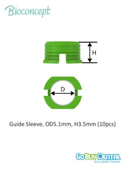 Bioconcept BV Implant Guide Sleeves, packaging 10pcs