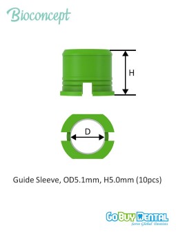 Bioconcept BV Implant Guide Sleeves, packaging 10pcs
