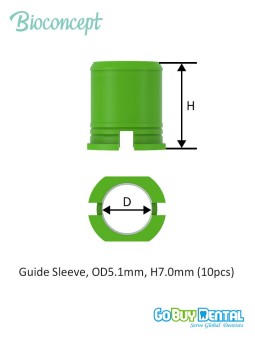 Bioconcept BV Implant Guide Sleeves, packaging 10pcs