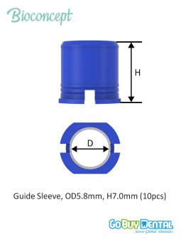 Bioconcept BV Implant Guide Sleeves, packaging 10pcs