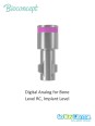 Bioconcept BC BL(T) Implant Level Digital Analog Compatible Straumann