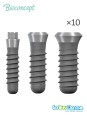 10pcs Bioconcept BC Tissue Level Implants Bundle Compatible Straumann