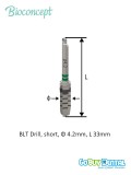 NC Healing Abutment., conical, Diameter 4.8, Height 2.0 