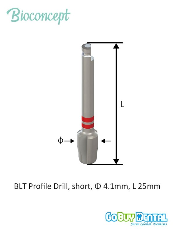 Bioconcept BC BLT Profile Drill ,L 25mm