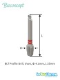 Bioconcept BC BLT Profile Drill ,L 25mm
