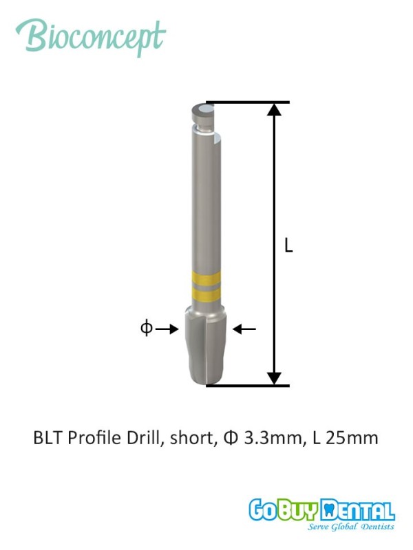 Bioconcept BC BLT Profile Drill ,L 25mm