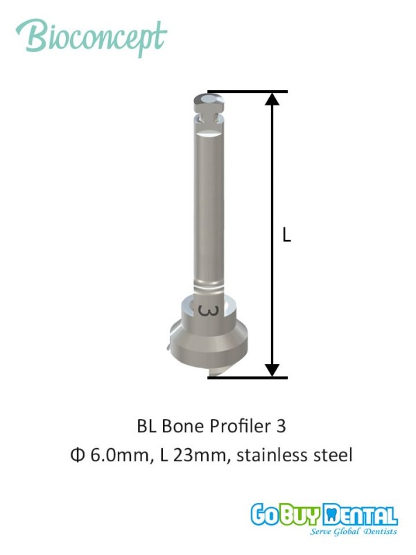 Bioconcept BC BL Bone Profiler ,L 23mm