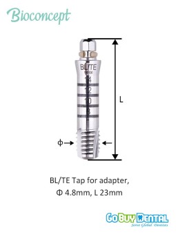 Bioconcept BC BL/TE Tap for Adapter ,L 23mm