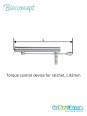 Bioconcept BC Torque control device for ratchet, L 82mm