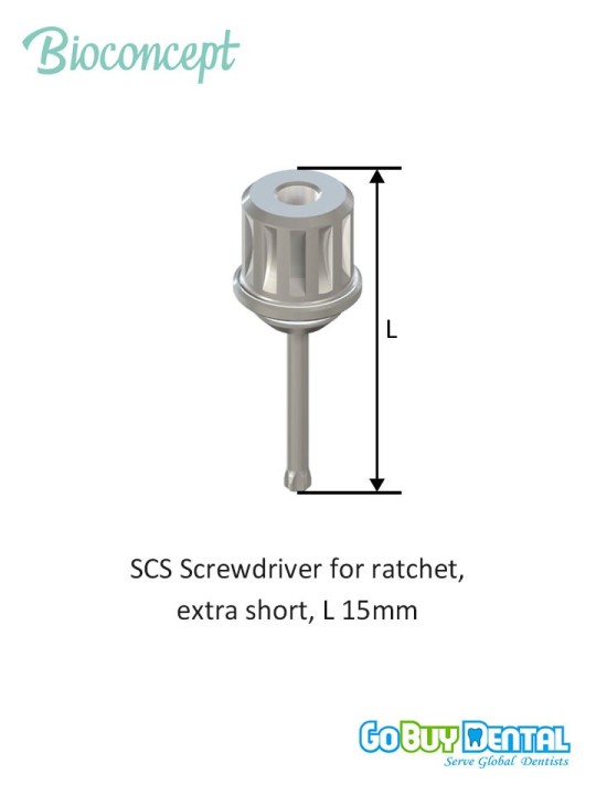 Bioconcept BC SCS Screwdriver for Ratchet