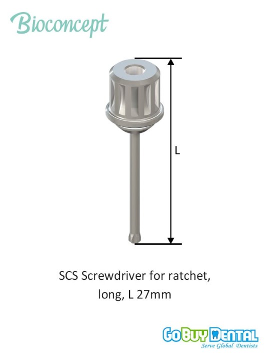 Bioconcept BC SCS Screwdriver for Ratchet