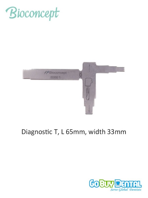 Bioconcept BC Diagnostic T, L 65mm, width 33mm