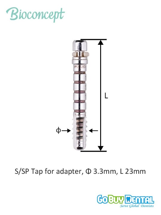 Bioconcept BC TL S/SP Tap for Adapter, L 23mm