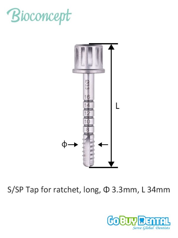 Bioconcept BC TL S/SP Tap for Ratchet