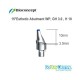 Noble Biocare compatible angled 15° Esthetic Abutment WP, GH 3.0mm , H 10mm