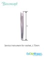 Bioconcept BV Service instrument for ratchet , L 75mm
