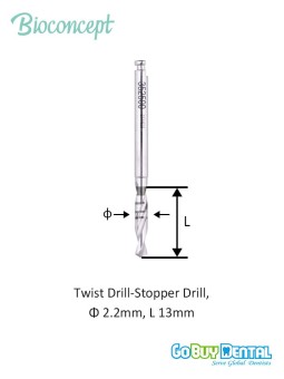 Bone Level Implant, Ø 3.3 mm, L 12 mm (NC)