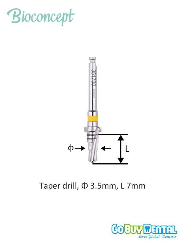 Bioconcept BV Taper Drills